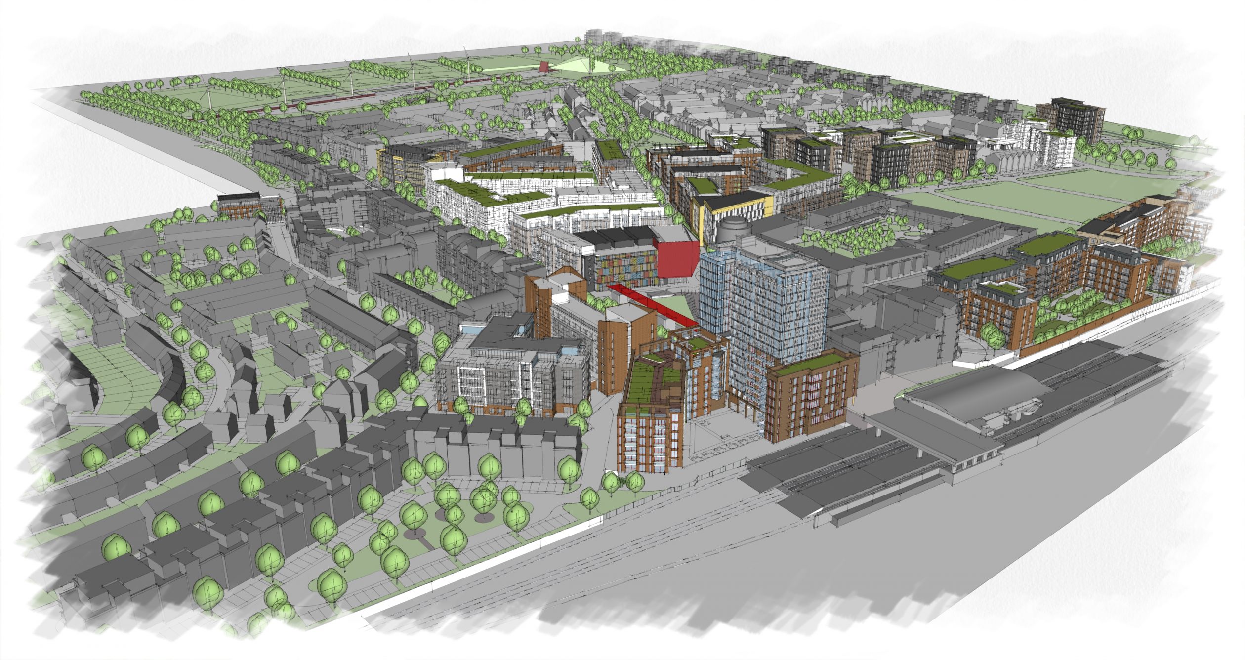 Clongriffin Masterplan- Model