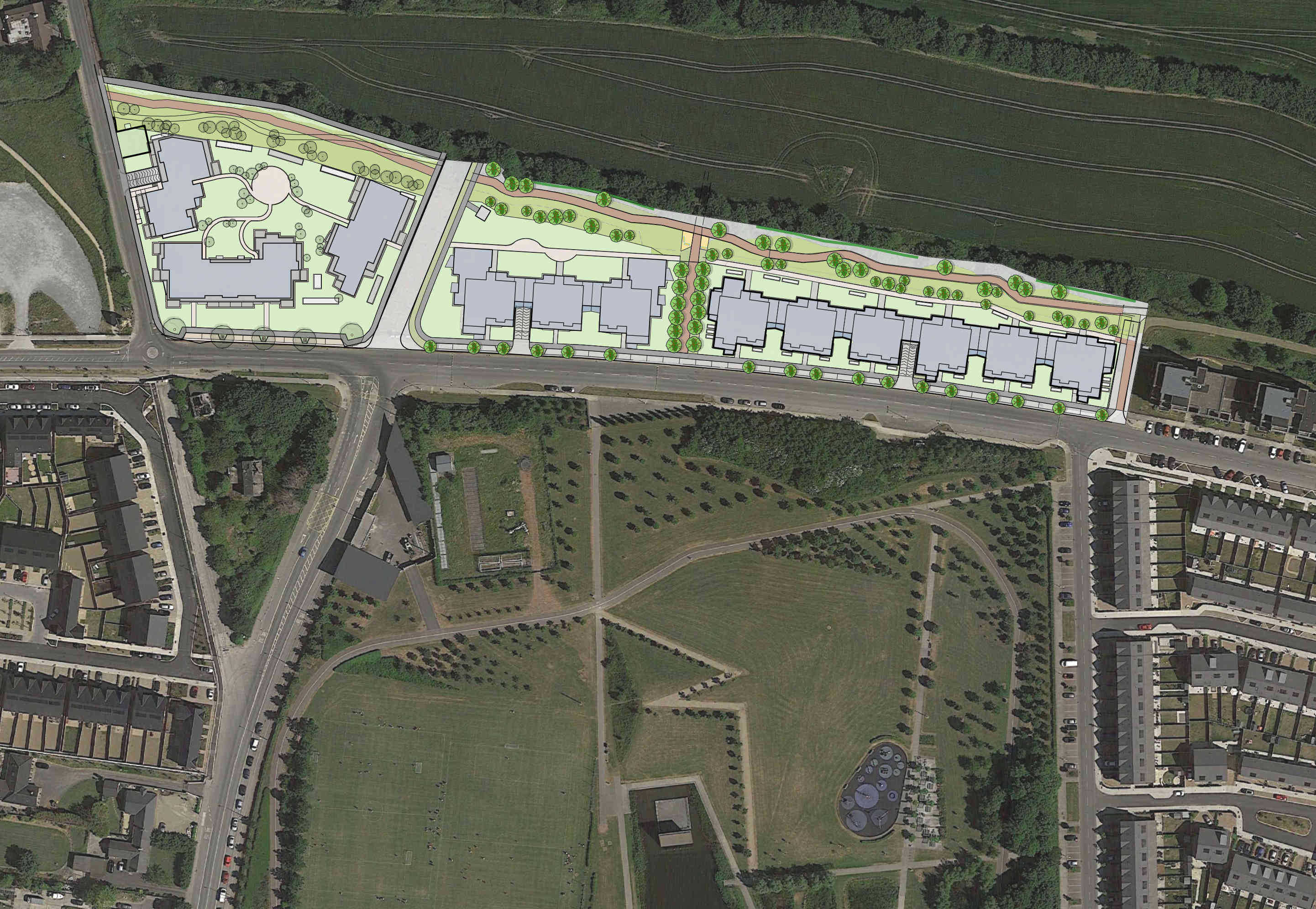 Marrsfield Site Layout