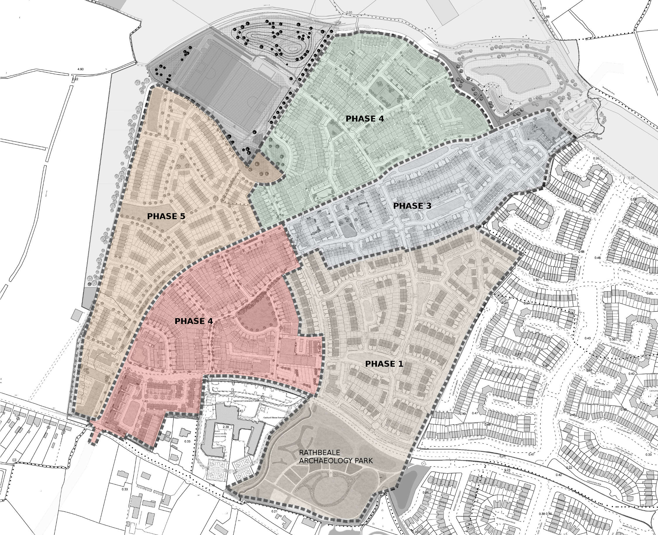 Miller's Glen Phasing Masterplan