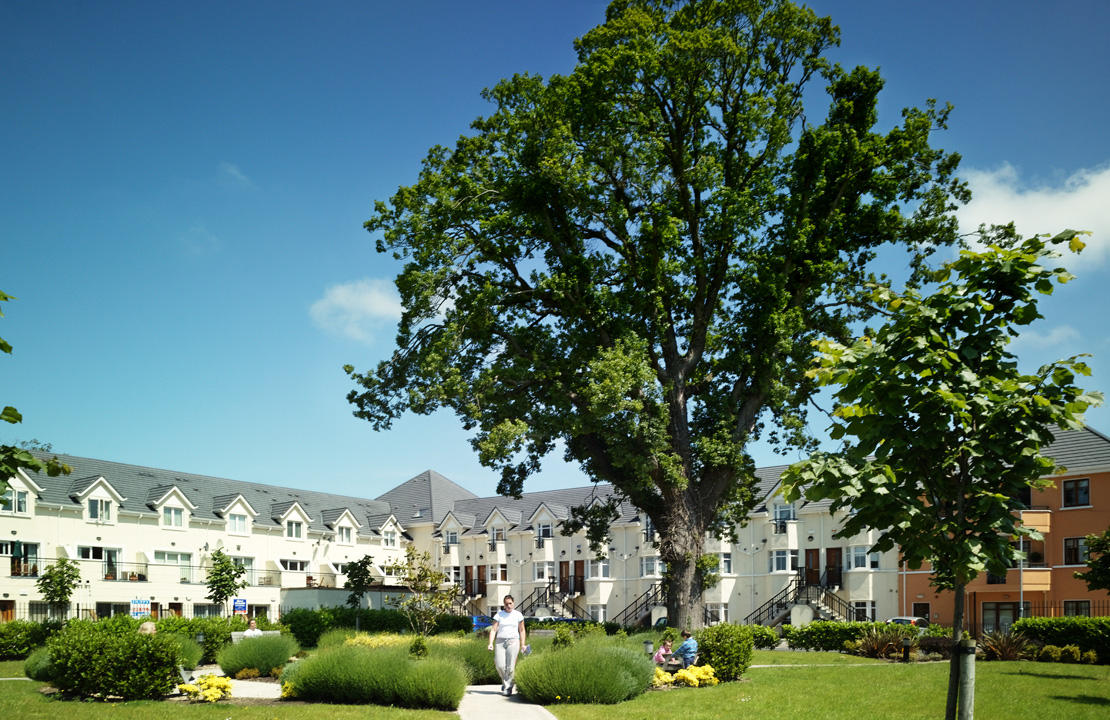 Landscaped Court