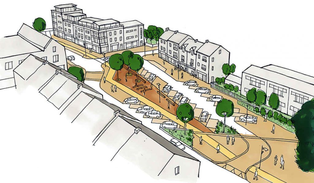 Mooretown Square from South East