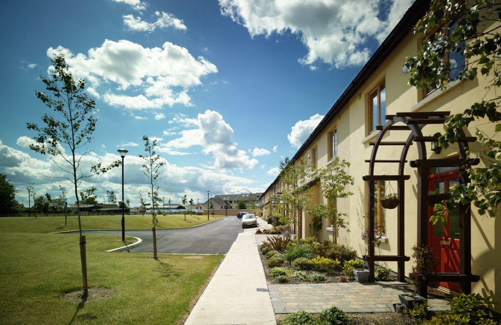 Lusk Village Terrace and Green Space