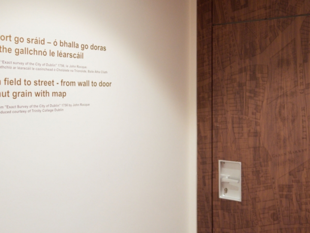 Quote Accompanying Engraved Rocque Map
